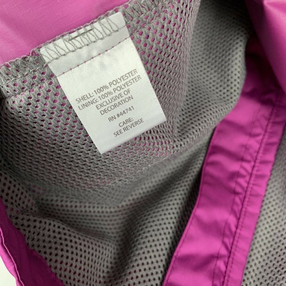 Alpine Design Women's M Purple Rain Jacket Windbreaker Waterproof Resistant - Picture 5 of 5